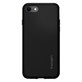 Spigen - Hülle Liquid Air für iPhone 7, 8, SE 2020 & SE 2022, schwarz