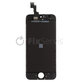 Display für iPhone 5S, SE, Black, Touchscreen-Glas mit Rahmen