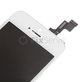 Display für iPhone 5S, SE, White, Touchscreen-Glas mit Rahmen