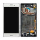 Sony Xperia X Performance F8131, F8132 - LCD Display + Touchscreen Front Glas + Rahmen (White) - 1302-3675 Genuine Service Pack
