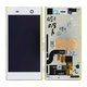 Sony Xperia M5 E5603 - LCD Display + Touchscreen Front Glas + Rahmen (White) - 191HLY0004B-WCS Genuine Service Pack