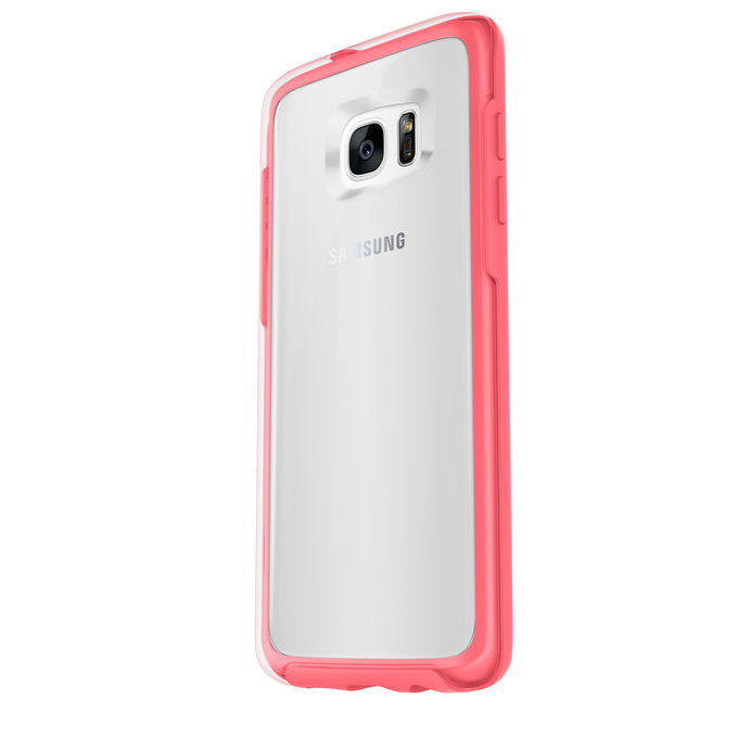 OtterBox - Symmetry klar für Samsung Galaxy S7 Edge, pink