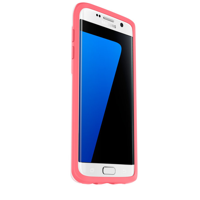OtterBox - Symmetry klar für Samsung Galaxy S7 Edge, pink