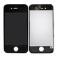 Display für iPhone 4S, Black, Touchscreen-Glas mit Rahmen