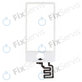 Apple iPod Nano (7th Gen) - Touchscreen Front Glas (Black)
