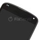 LG Nexus 4 E960 - LCD Display + Touchscreen Front Glas + Rahmen (Black) TFT