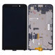 Blackberry Z30 - LCD Display + Touchscreen Front Glas + Rahmen (Black) TFT