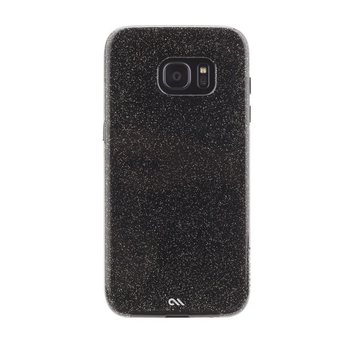 Case-Mate - Sheer Glam Hülle für Samsung Galaxy S7 Edge, schwarz