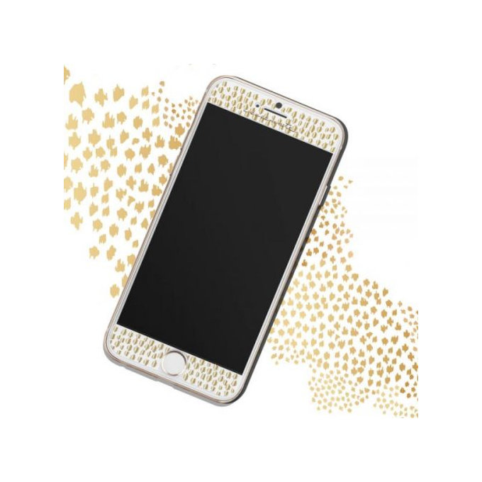 Case-Mate - Dekoratives Panzerglas für Apple iPhone 7 / 6S / 6, gold