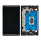 Samsung Galaxy Tab S 8.4 T700 - LCD Display + Touchscreen Front Glas + Rahmen (Titanium Bronze) - GH97-16047B Genuine Service Pack