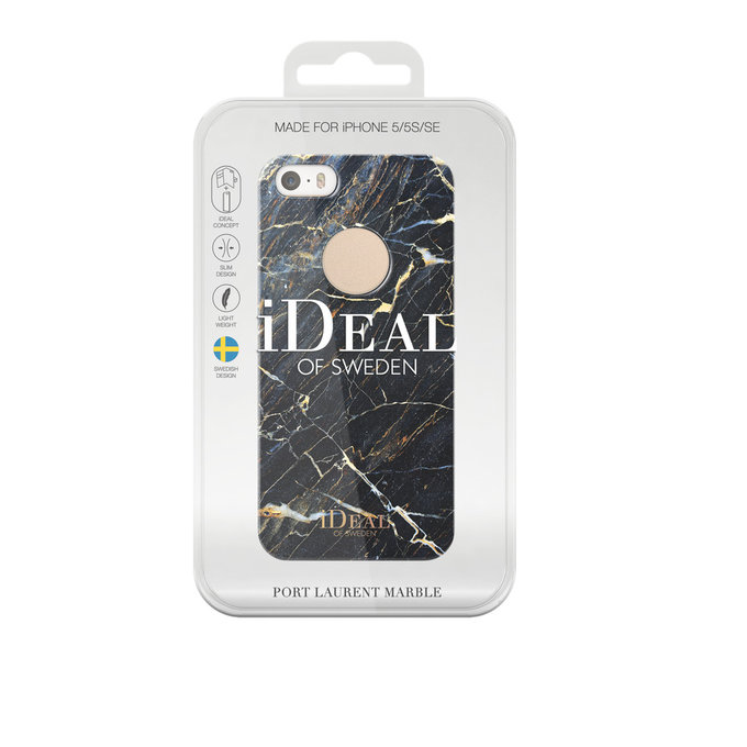iDeal of Sweden - Fashion Case für Apple iPhone SE / 5S / 5, Port Laurent Marmor