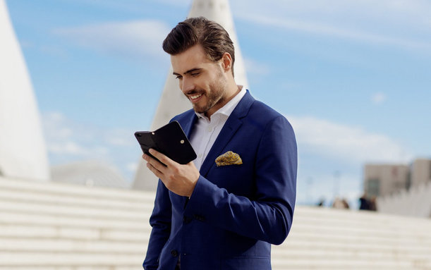 iDeal of Sweden - Magnet Wallet + Hülle für Samsung Galaxy S6, schwarz