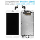 Apple iPhone 6S - LCD Display + Touchscreen Front Glas + Rahmen (White) Refurbished