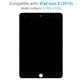 Apple iPad Mini 4 - LCD Display + Touchscreen Front Glas (Black) TFT
