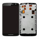 Motorola Moto X Play XT1562 - LCD Display + Touchscreen Front Glas + Rahmen (Black) TFT