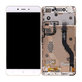 OnePlus X - LCD Display + Touchscreen Front Glas + Rahmen (White) TFT