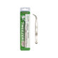 Vetus ST-15 - Professionelle Metallpinzette mit gebogener Spitze (120mm)