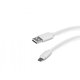 SBS - Micro-USB / USB Kabel (1m), weiß