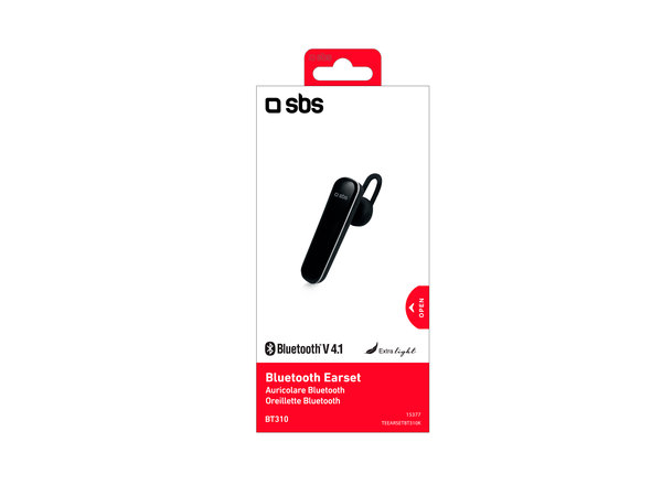 SBS - BT310 Bluetooth Headset, schwarz