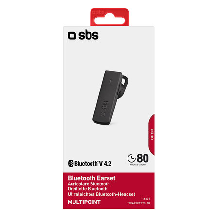 SBS - BT310 Bluetooth Headset, schwarz