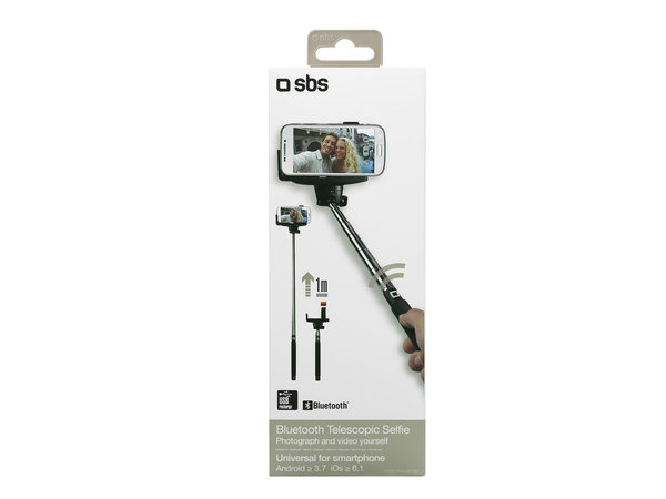 SBS - Kabelloser Selfie-Stick, schwarz