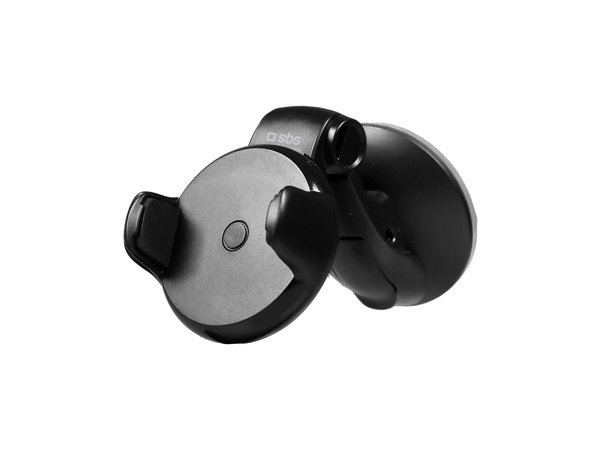 SBS - Universal Autohalterung ONE TOUCH mit Saugnapf, schwarz