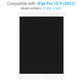 LCD-Display für iPad Pro 12.9" (1st Gen 2015), White, Touchscreen-Glas und IC Board mitout Frame, Refurbished