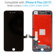 Apple iPhone 8 Plus - LCD Display + Touchscreen Front Glas + Rahmen (Black) Refurbished