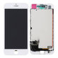 Apple iPhone 8, SE (2020), SE (2022) - LCD Display + Touchscreen Front Glas + Rahmen (White) TFT
