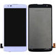LG K8 K350N - LCD Display + Touchscreen Front Glas (White) TFT