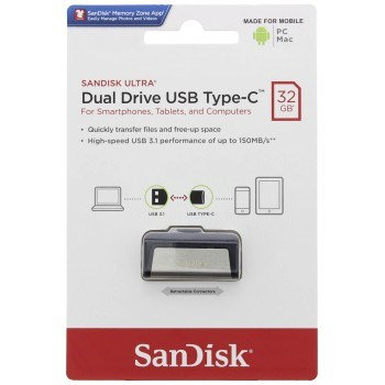 SanDisk - Ultra Dual 32 GB, USB-C