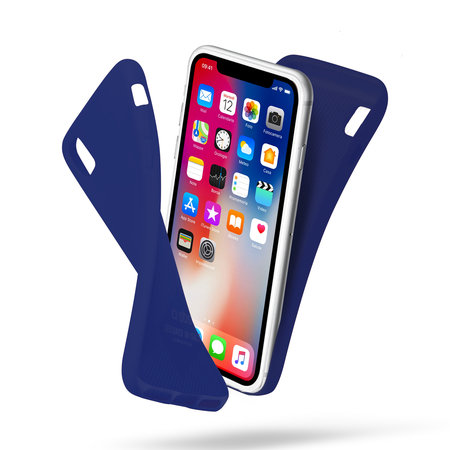 SBS - Polo Fall für iPhone X, blau