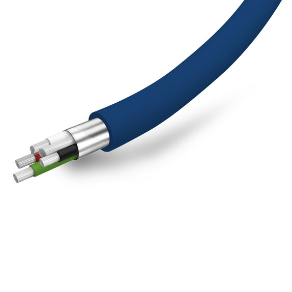 SBS - USB-C / USB Kabel (1m), blau