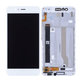 Asus Zenfone 3 Max ZC520TL - LCD Display + Touchscreen Front Glas + Rahmen (Glacier Silver) - 90AX0087-R20010, 90AX0084-R20010 Genuine Service Pack