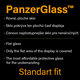 PanzerGlass - Gehärtetes Glas Privacy Standard Fit für iPhone XS Max und 11 Pro Max, transparent