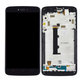 Motorola Moto C XT1754 - LCD Display + Touchscreen Front Glas + Rahmen (Gray) TFT