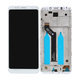 Xiaomi Redmi 5 Plus (Redmi Note 5) - LCD Display + Touchscreen Front Glas + Rahmen (White) TFT