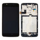 Motorola Moto G5 XT1676 - LCD Display + Touchscreen Front Glas + Rahmen (Black) TFT