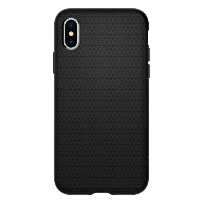 Spigen - Hülle Liquid Air für iPhone X und XS, schwarz