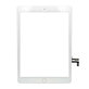 Apple iPad Air, iPad (5th Gen 2017) - Touchscreen Front Glas + Home Taste (White)