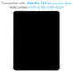 Apple iPad Pro 12.9 (3rd Gen 2018) - LCD Display + Touchscreen front Glas + IC Modul Refurbished