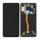 Samsung Galaxy A9 A920F (2018) - LCD Display + Touchscreen Front Glas + Rahmen (Caviar Black) - GH82-18308A, GH82-18322A Genuine Service Pack