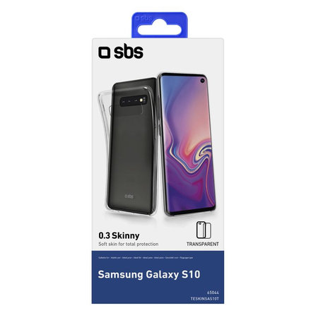 SBS - Fall Skinny für Samsung Galaxy S10, transparent