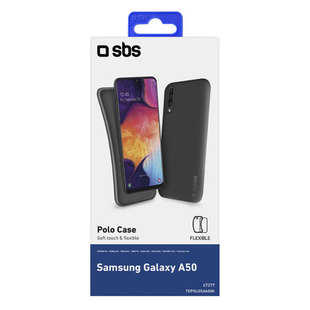 SBS - Fall Polo für Samsung Galaxy A50, schwarz