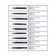 ESD Antistatik-Edelstahl-Pinzetten-Set 9in1