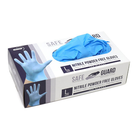 ESD-Handschuhe aus Nitrilkautschuk (1 Packung - 100 Stück) - Größe L