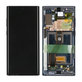 Samsung Galaxy Note 10 Plus - LCD Display + Touchscreen Front Glas + Rahmen (Aura Black) - GH82-20838A, G82-20900A Genuine Service Pack