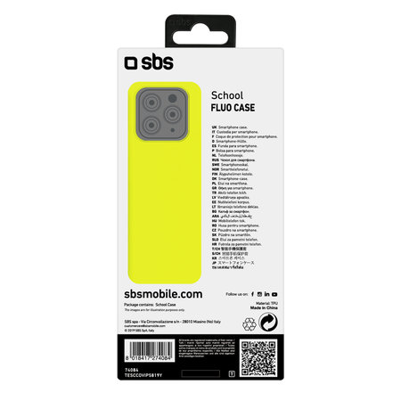 SBS - Fall School für iPhone 11 Pro, gelb