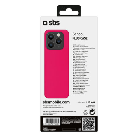 SBS - Fall School für iPhone 11 Pro, rosa