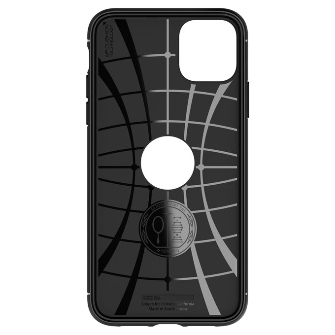 Spigen - Hülle Rugged Armor für iPhone 11, schwarz